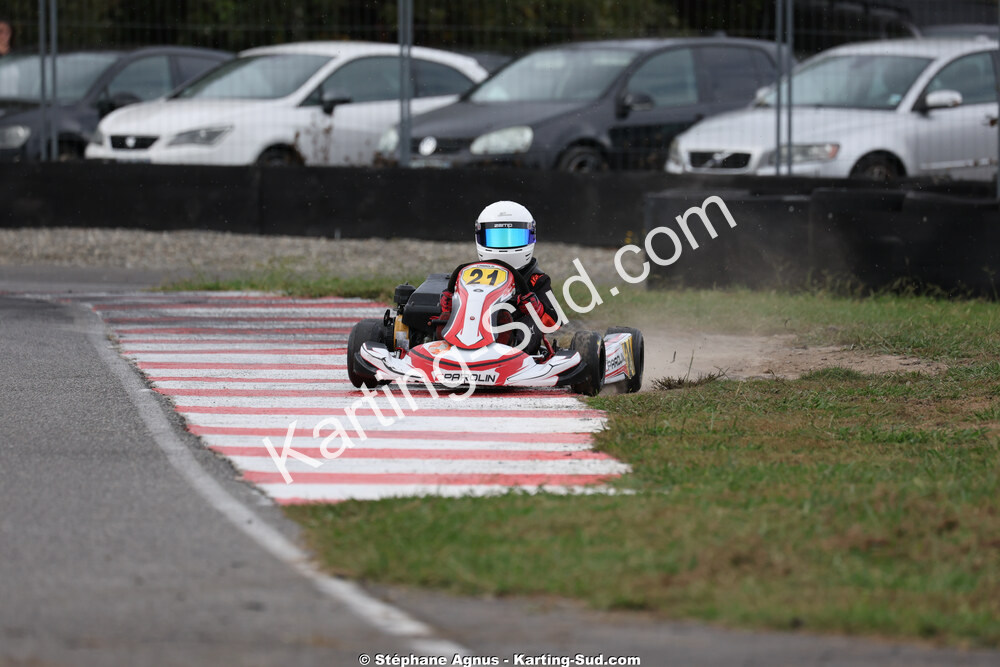 Gabriel LONGEAGNE — 04/10/2026 : 5ème manche du Trophée Ufolep Karting Nouvelle Aquitaine à Lescar (Photos Stéphane Agnus) 2026 — karting