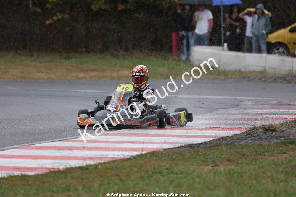 Gabin THUARD — 04/10/2026 : 5ème manche du Trophée Ufolep Karting Nouvelle Aquitaine à Lescar (Photos Stéphane Agnus) 2026 — karting