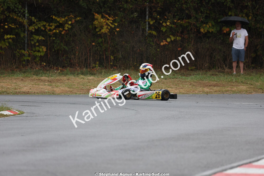 Romain GUILBERT — 04/10/2026 : 5ème manche du Trophée Ufolep Karting Nouvelle Aquitaine à Lescar (Photos Stéphane Agnus) 2026 — karting