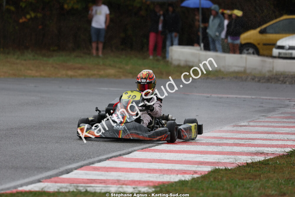 Gabin THUARD — 04/10/2026 : 5ème manche du Trophée Ufolep Karting Nouvelle Aquitaine à Lescar (Photos Stéphane Agnus) 2026 — karting