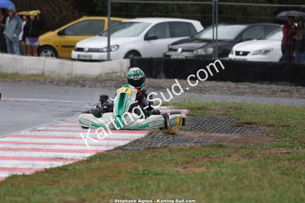 Louis LASCURETTES — 04/10/2026 : 5ème manche du Trophée Ufolep Karting Nouvelle Aquitaine à Lescar (Photos Stéphane Agnus) 2026 — karting