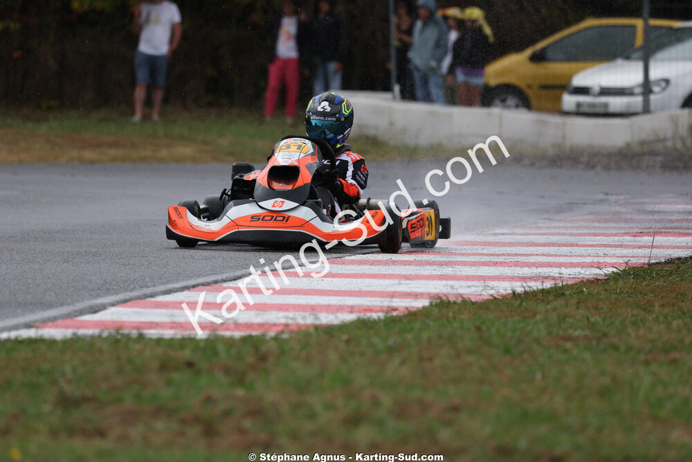 Mathis PANDELES — 04/10/2026 : 5ème manche du Trophée Ufolep Karting Nouvelle Aquitaine à Lescar (Photos Stéphane Agnus) 2026 — karting