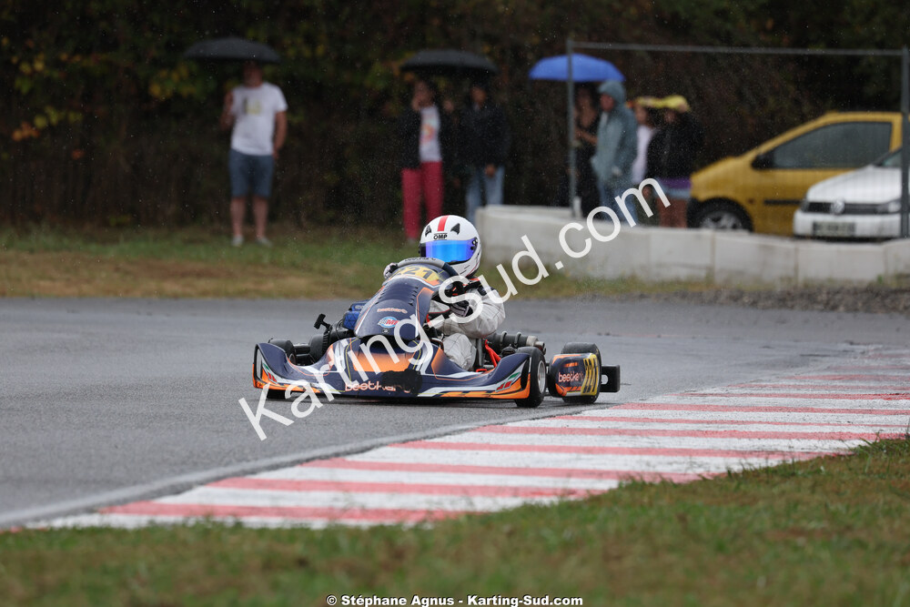 Matéo MANZINO MALDONADO — 04/10/2026 : 5ème manche du Trophée Ufolep Karting Nouvelle Aquitaine à Lescar (Photos Stéphane Agnus) 2026 — karting
