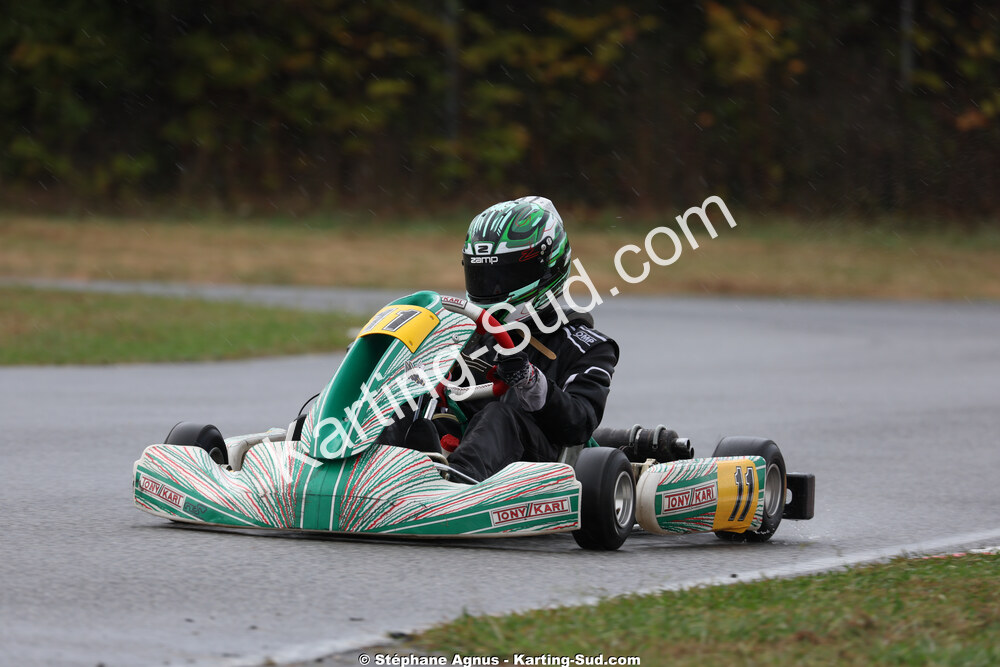 Louis LASCURETTES — 04/10/2026 : 5ème manche du Trophée Ufolep Karting Nouvelle Aquitaine à Lescar (Photos Stéphane Agnus) 2026 — karting