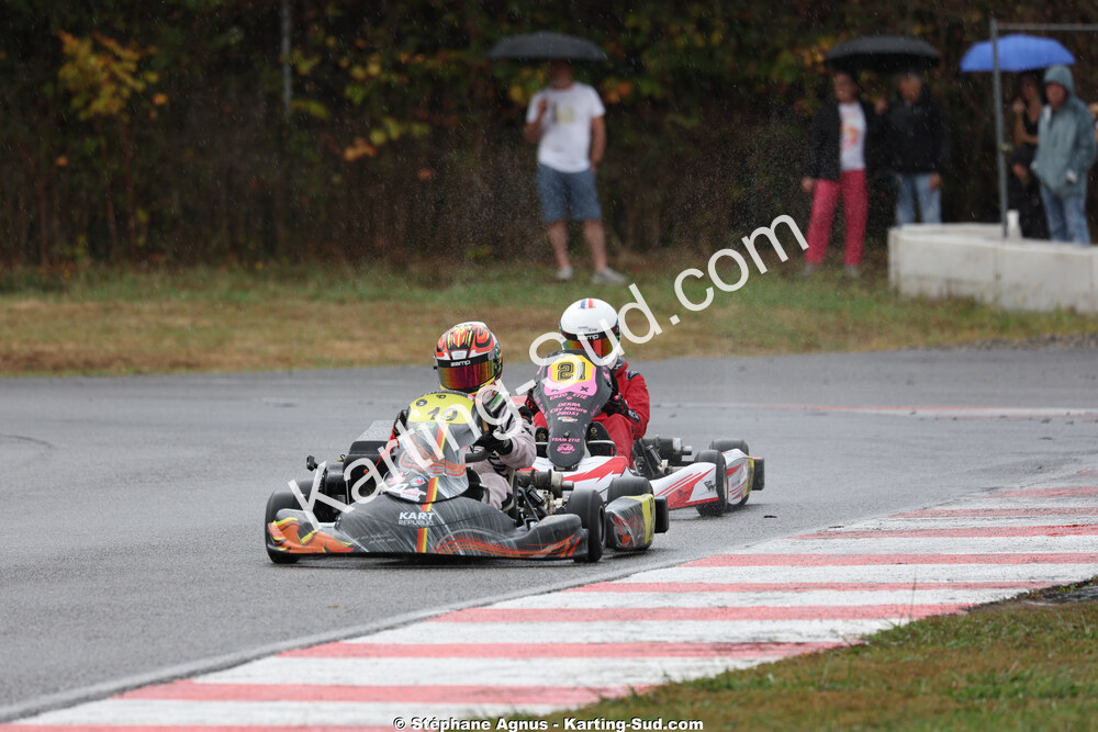 Gabin THUARD — 04/10/2026 : 5ème manche du Trophée Ufolep Karting Nouvelle Aquitaine à Lescar (Photos Stéphane Agnus) 2026 — karting