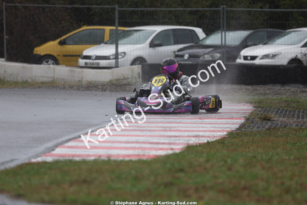 Eve BORDAS — 04/10/2026 : 5ème manche du Trophée Ufolep Karting Nouvelle Aquitaine à Lescar (Photos Stéphane Agnus) 2026 — karting