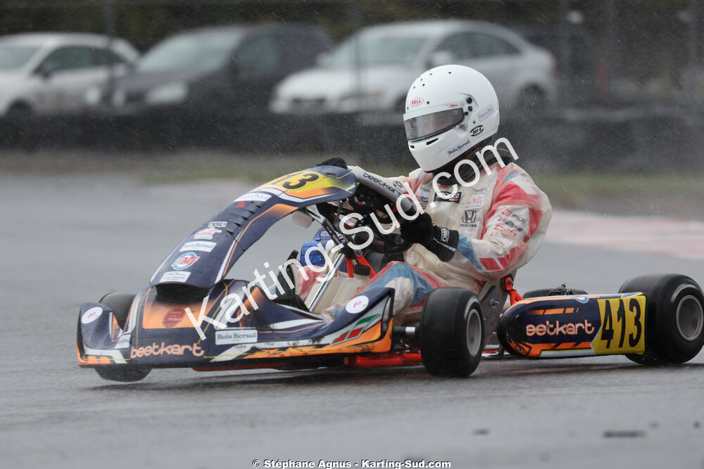 Baptiste STEFANAZZI — 04/10/2026 : 5ème manche du Trophée Ufolep Karting Nouvelle Aquitaine à Lescar (Photos Stéphane Agnus) 2026 — karting
