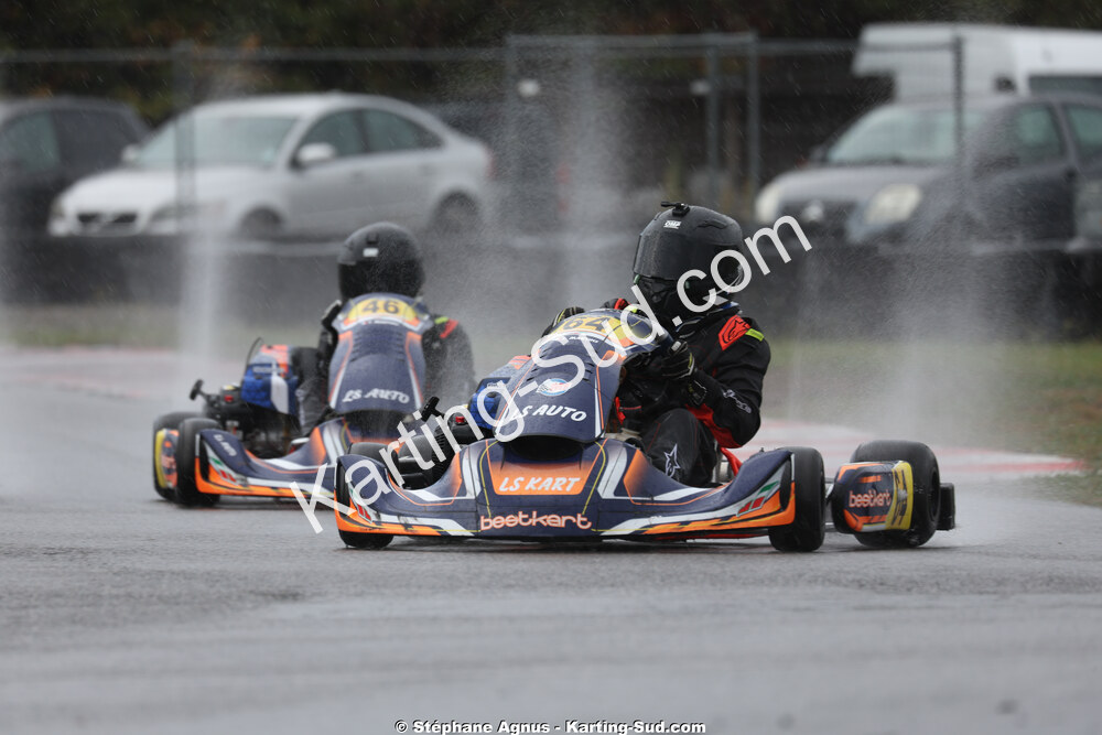 Lenny MARTINS — 04/10/2026 : 5ème manche du Trophée Ufolep Karting Nouvelle Aquitaine à Lescar (Photos Stéphane Agnus) 2026 — karting