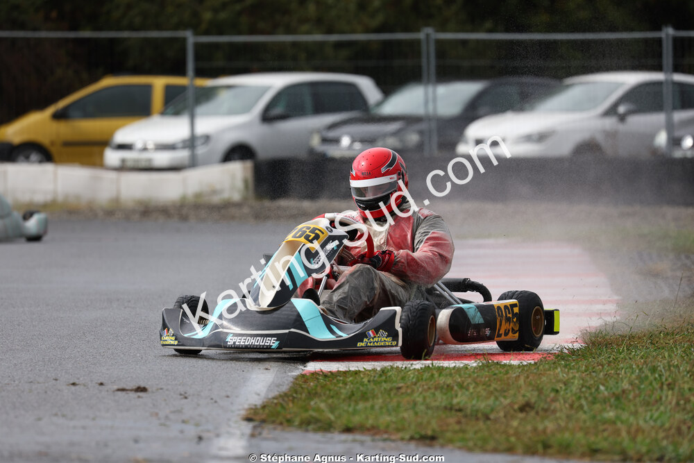 Mathéo ROUX — 04/10/2026 : 5ème manche du Trophée Ufolep Karting Nouvelle Aquitaine à Lescar (Photos Stéphane Agnus) 2026 — karting