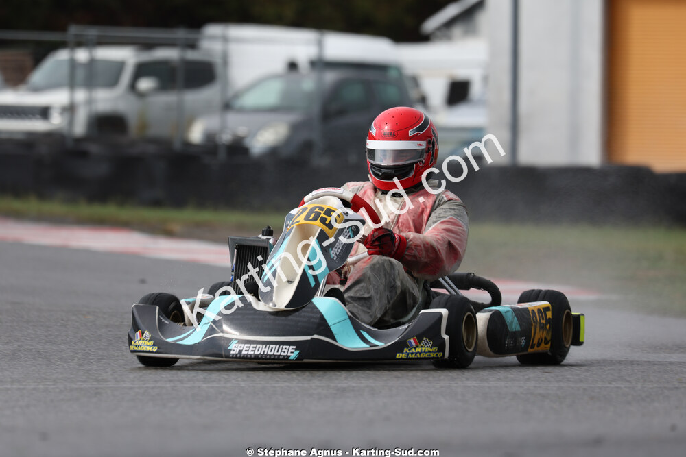 Mathéo ROUX — 04/10/2026 : 5ème manche du Trophée Ufolep Karting Nouvelle Aquitaine à Lescar (Photos Stéphane Agnus) 2026 — karting