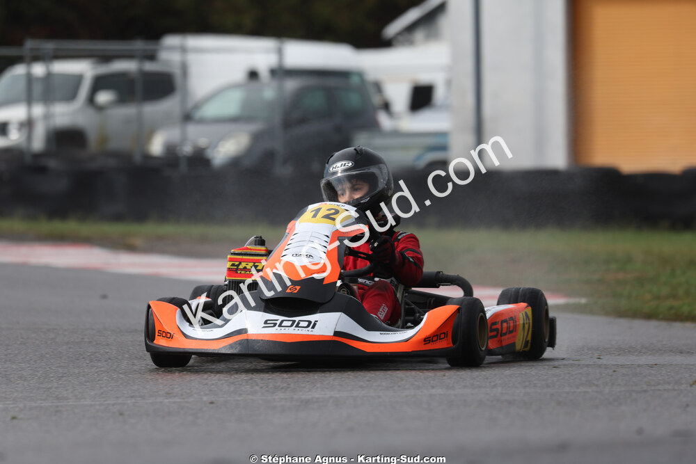 Timéo BRETAUD — 04/10/2026 : 5ème manche du Trophée Ufolep Karting Nouvelle Aquitaine à Lescar (Photos Stéphane Agnus) 2026 — karting