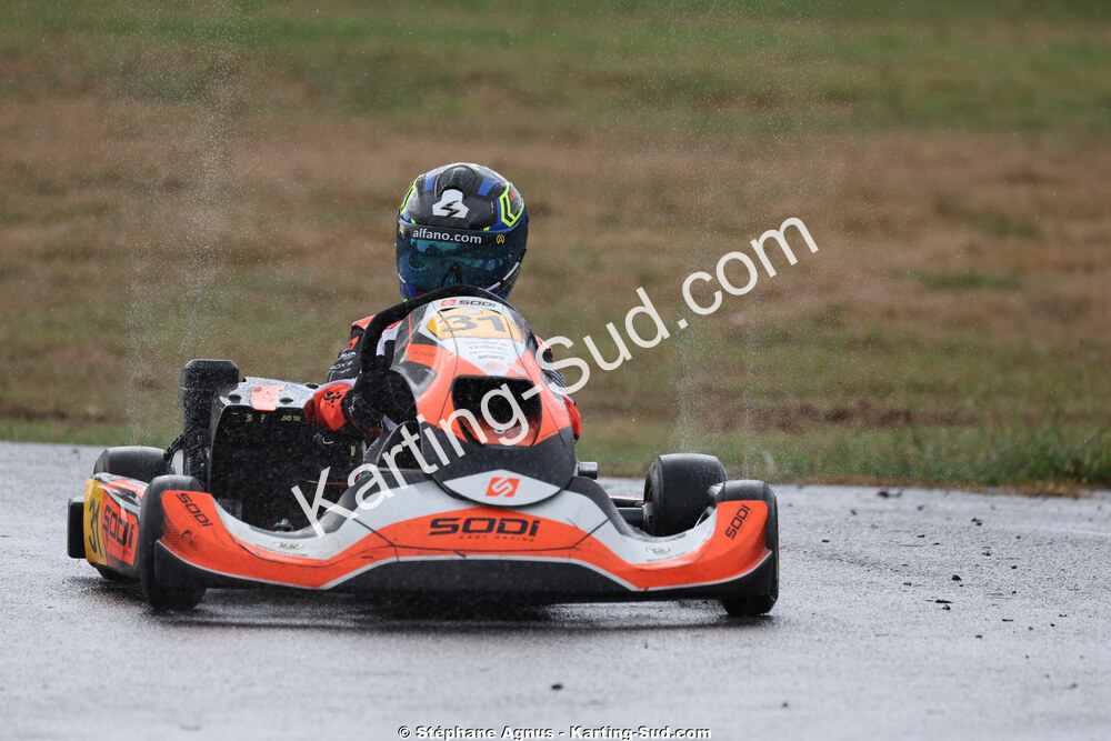 Mathis PANDELES — 04/10/2026 : 5ème manche du Trophée Ufolep Karting Nouvelle Aquitaine à Lescar (Photos Stéphane Agnus) 2026 — karting