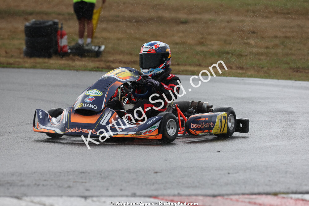 Valentino DE OLIVEIRA — 04/10/2026 : 5ème manche du Trophée Ufolep Karting Nouvelle Aquitaine à Lescar (Photos Stéphane Agnus) 2026 — karting