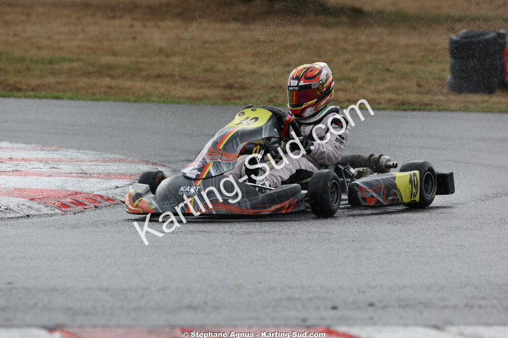 Gabin THUARD — 04/10/2026 : 5ème manche du Trophée Ufolep Karting Nouvelle Aquitaine à Lescar (Photos Stéphane Agnus) 2026 — karting