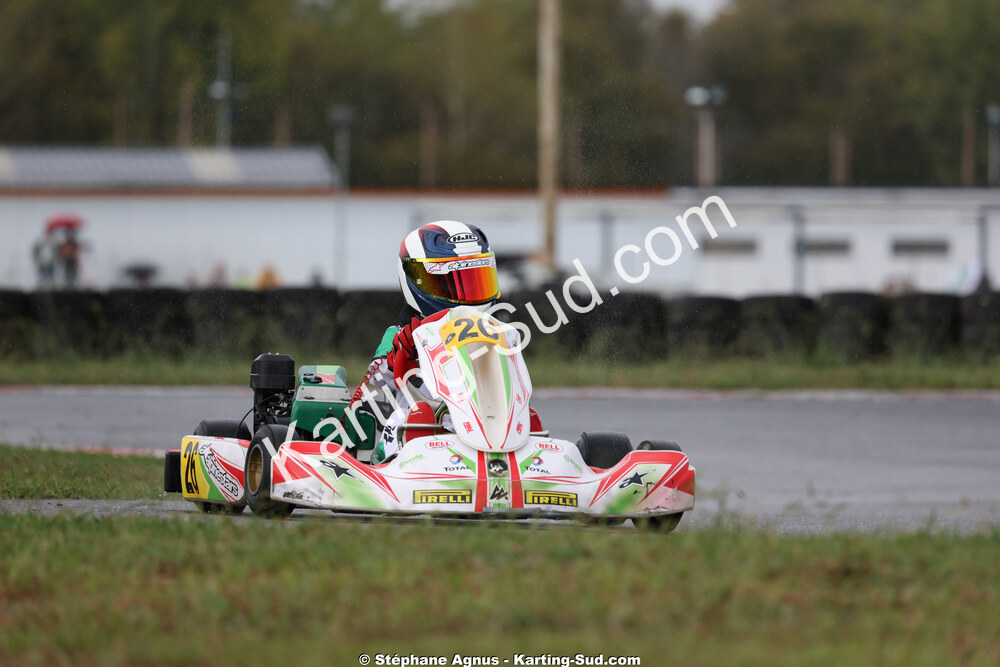Romain GUILBERT — 04/10/2026 : 5ème manche du Trophée Ufolep Karting Nouvelle Aquitaine à Lescar (Photos Stéphane Agnus) 2026 — karting