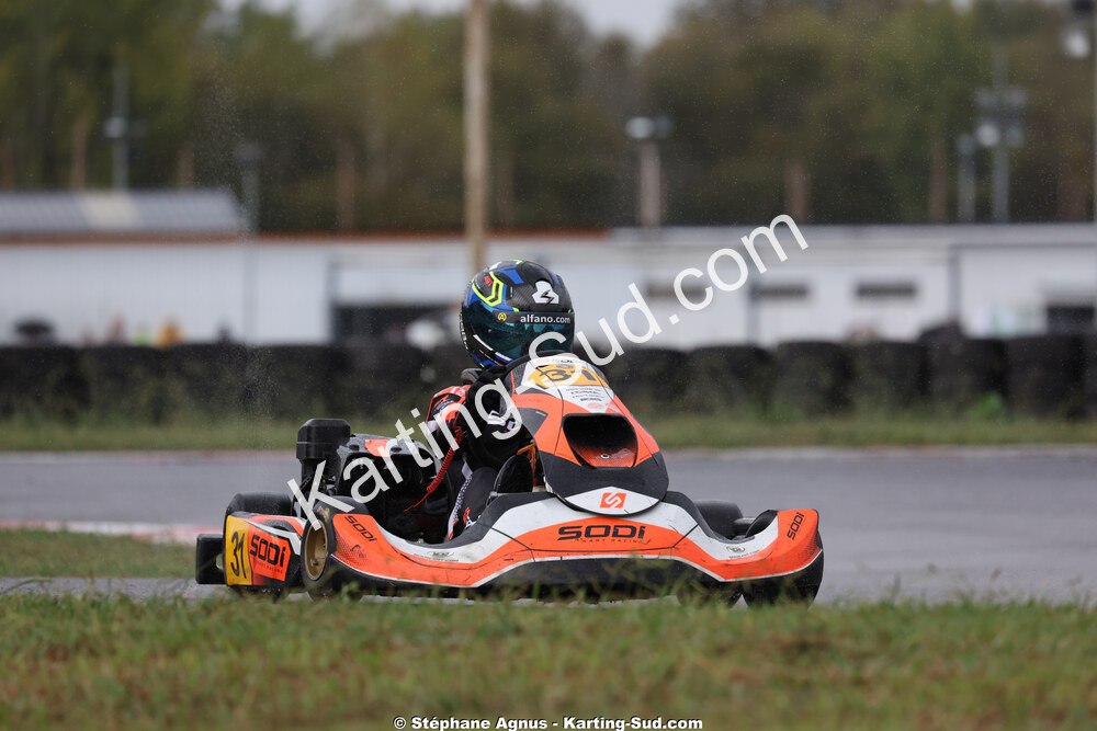 Mathis PANDELES — 04/10/2026 : 5ème manche du Trophée Ufolep Karting Nouvelle Aquitaine à Lescar (Photos Stéphane Agnus) 2026 — karting