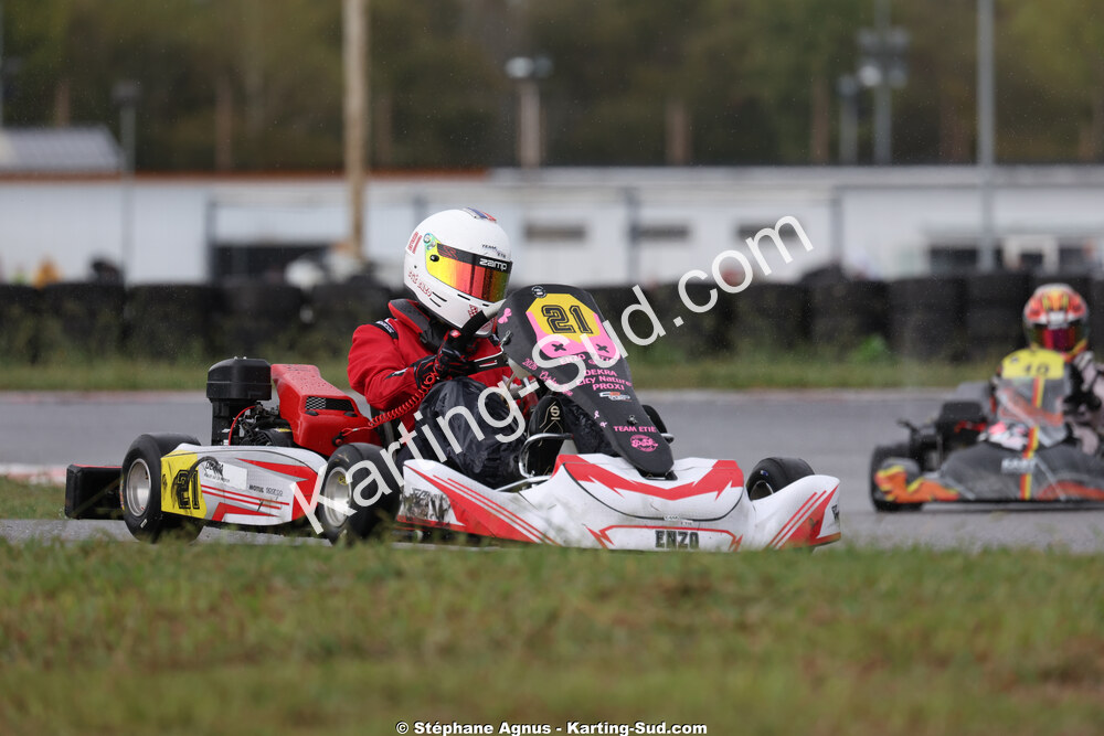 Enzo ETIE — 04/10/2026 : 5ème manche du Trophée Ufolep Karting Nouvelle Aquitaine à Lescar (Photos Stéphane Agnus) 2026 — karting