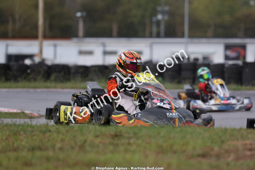 Gabin THUARD — 04/10/2026 : 5ème manche du Trophée Ufolep Karting Nouvelle Aquitaine à Lescar (Photos Stéphane Agnus) 2026 — karting