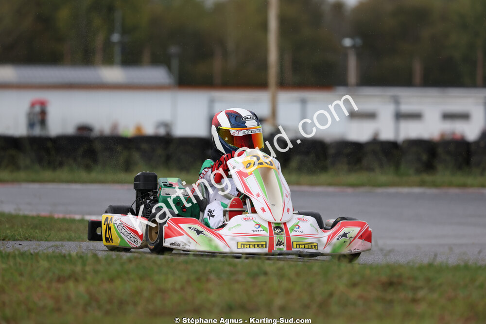 Romain GUILBERT — 04/10/2026 : 5ème manche du Trophée Ufolep Karting Nouvelle Aquitaine à Lescar (Photos Stéphane Agnus) 2026 — karting