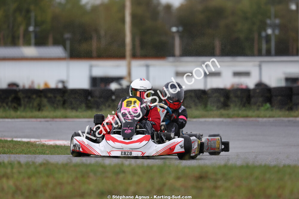 Enzo ETIE — 04/10/2026 : 5ème manche du Trophée Ufolep Karting Nouvelle Aquitaine à Lescar (Photos Stéphane Agnus) 2026 — karting