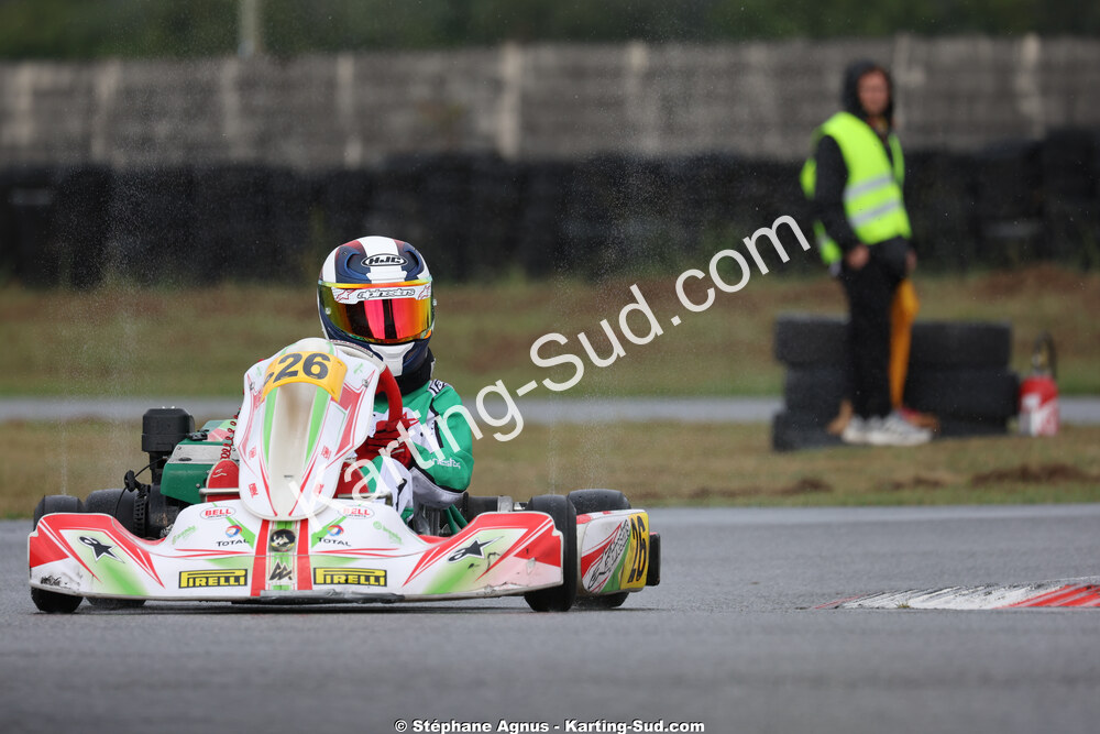 Romain GUILBERT — 04/10/2026 : 5ème manche du Trophée Ufolep Karting Nouvelle Aquitaine à Lescar (Photos Stéphane Agnus) 2026 — karting