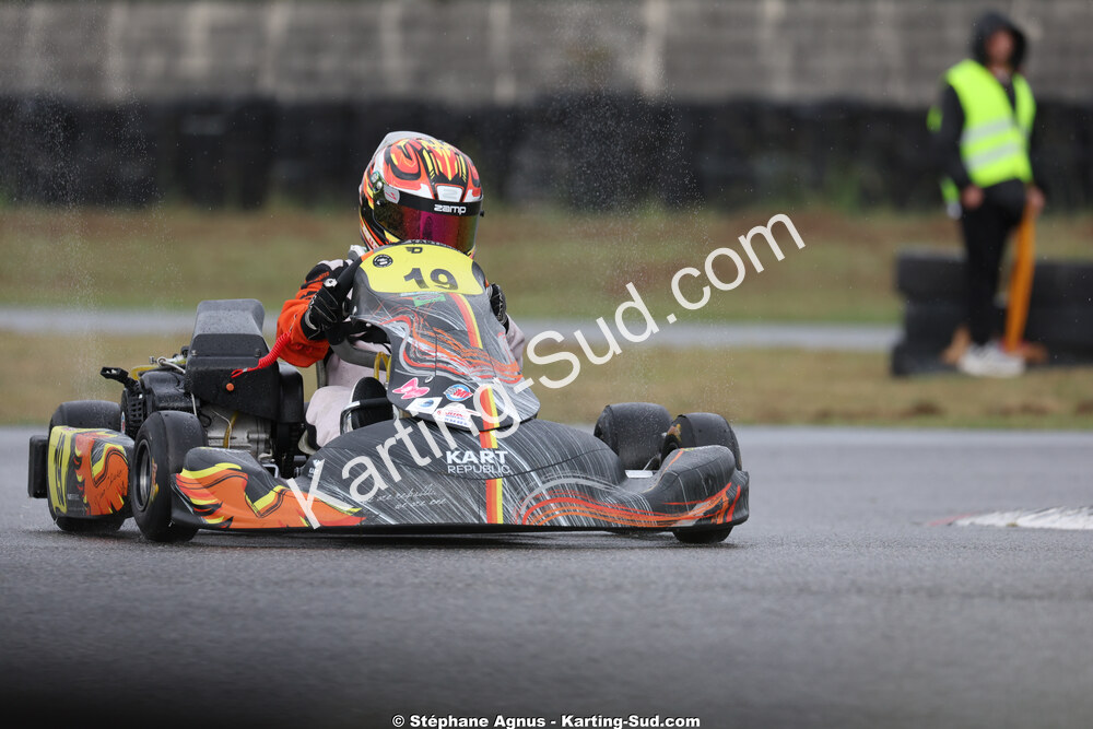 Gabin THUARD — 04/10/2026 : 5ème manche du Trophée Ufolep Karting Nouvelle Aquitaine à Lescar (Photos Stéphane Agnus) 2026 — karting