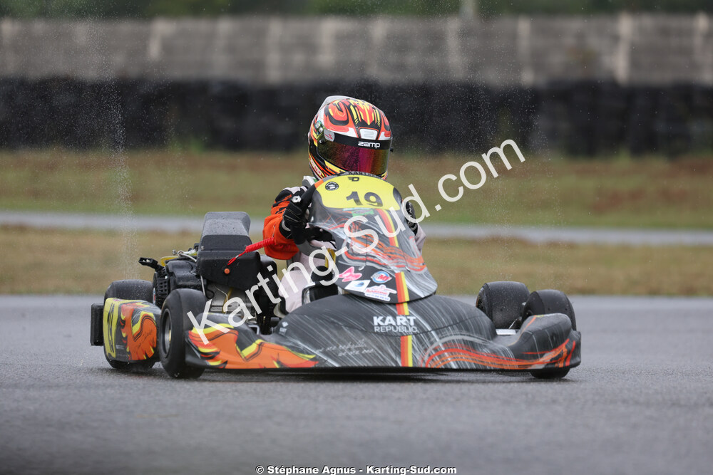 Gabin THUARD — 04/10/2026 : 5ème manche du Trophée Ufolep Karting Nouvelle Aquitaine à Lescar (Photos Stéphane Agnus) 2026 — karting