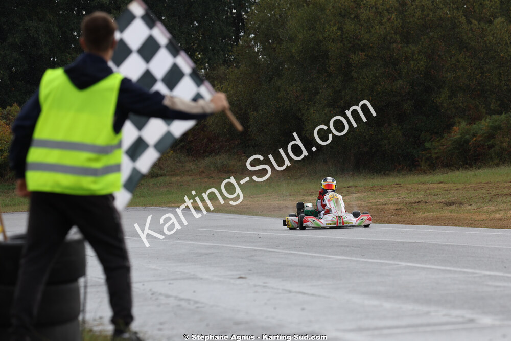 Romain GUILBERT — 04/10/2026 : 5ème manche du Trophée Ufolep Karting Nouvelle Aquitaine à Lescar (Photos Stéphane Agnus) 2026 — karting