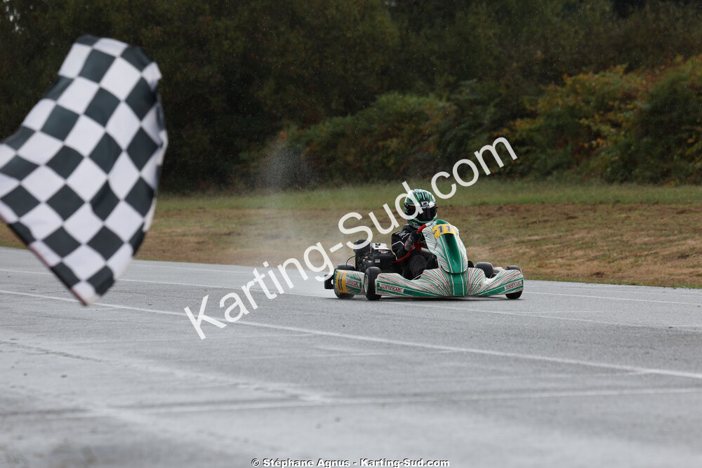 Louis LASCURETTES — 04/10/2026 : 5ème manche du Trophée Ufolep Karting Nouvelle Aquitaine à Lescar (Photos Stéphane Agnus) 2026 — karting
