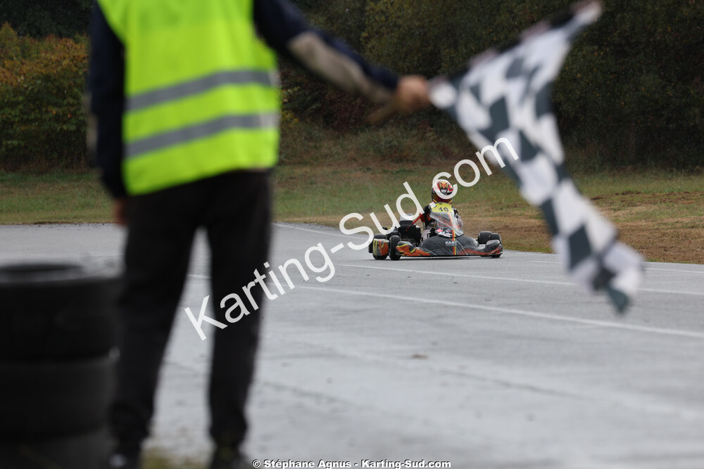 Gabin THUARD — 04/10/2026 : 5ème manche du Trophée Ufolep Karting Nouvelle Aquitaine à Lescar (Photos Stéphane Agnus) 2026 — karting