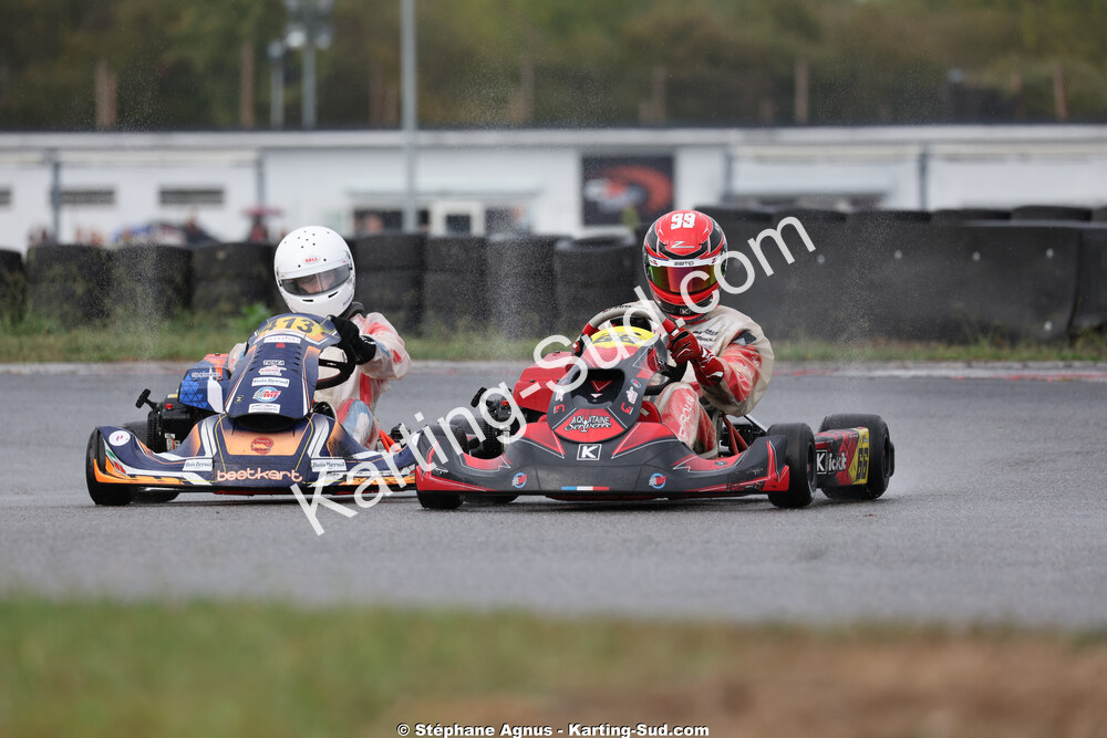 Axel LAFONT, Baptiste STEFANAZZI — 04/10/2026 : 5ème manche du Trophée Ufolep Karting Nouvelle Aquitaine à Lescar (Photos Stéphane Agnus) 2026 — karting