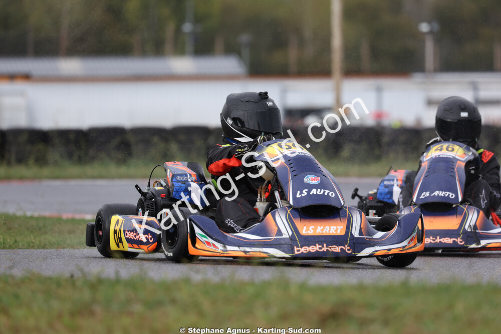 Lenny MARTINS — 04/10/2026 : 5ème manche du Trophée Ufolep Karting Nouvelle Aquitaine à Lescar (Photos Stéphane Agnus) 2026 — karting