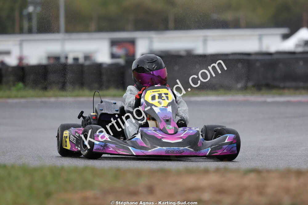 Eve BORDAS — 04/10/2026 : 5ème manche du Trophée Ufolep Karting Nouvelle Aquitaine à Lescar (Photos Stéphane Agnus) 2026 — karting