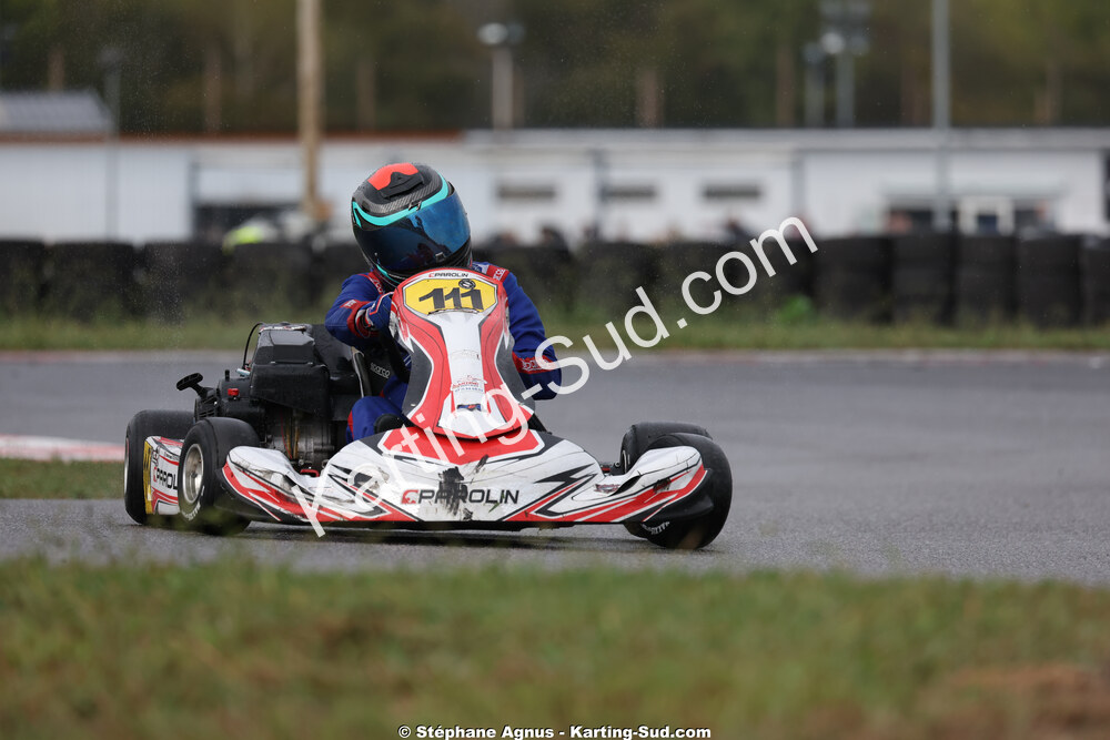 Sébastien LANNES — 04/10/2026 : 5ème manche du Trophée Ufolep Karting Nouvelle Aquitaine à Lescar (Photos Stéphane Agnus) 2026 — karting