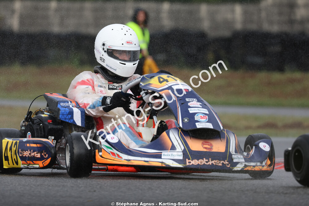 Baptiste STEFANAZZI — 04/10/2026 : 5ème manche du Trophée Ufolep Karting Nouvelle Aquitaine à Lescar (Photos Stéphane Agnus) 2026 — karting