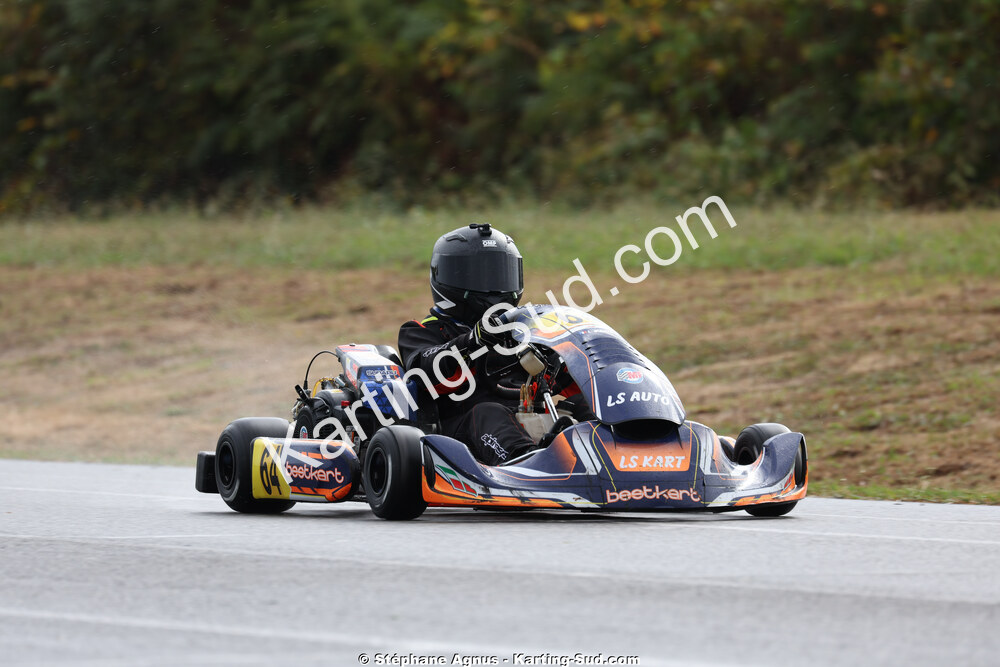 Lenny MARTINS — 04/10/2026 : 5ème manche du Trophée Ufolep Karting Nouvelle Aquitaine à Lescar (Photos Stéphane Agnus) 2026 — karting