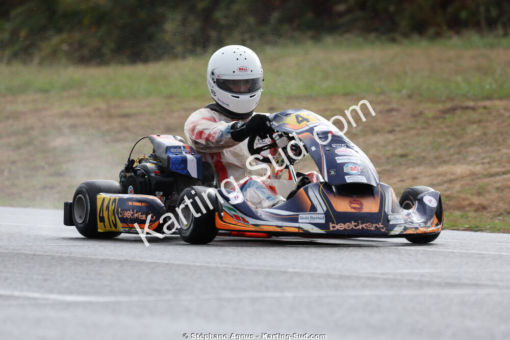 Baptiste STEFANAZZI — 04/10/2026 : 5ème manche du Trophée Ufolep Karting Nouvelle Aquitaine à Lescar (Photos Stéphane Agnus) 2026 — karting