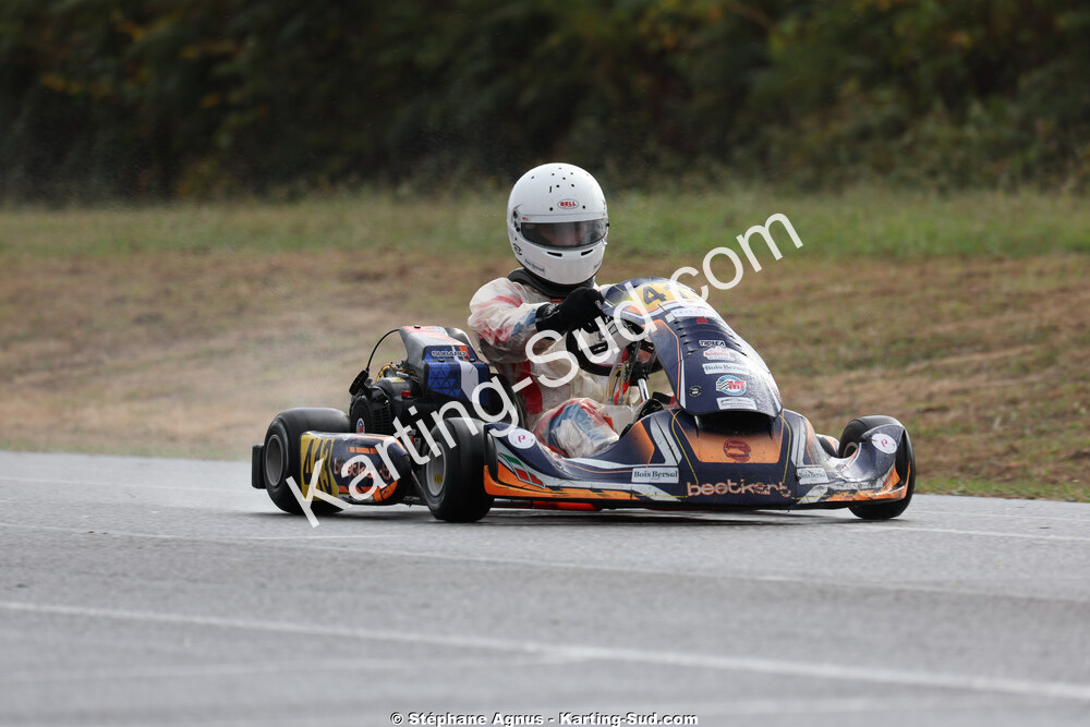 Baptiste STEFANAZZI — 04/10/2026 : 5ème manche du Trophée Ufolep Karting Nouvelle Aquitaine à Lescar (Photos Stéphane Agnus) 2026 — karting