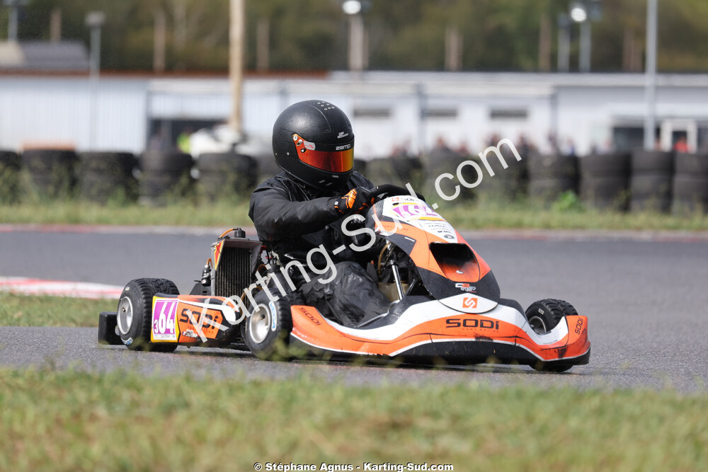 Adrien CASTERAN — 04/10/2026 : 5ème manche du Trophée Ufolep Karting Nouvelle Aquitaine à Lescar (Photos Stéphane Agnus) 2026 — karting