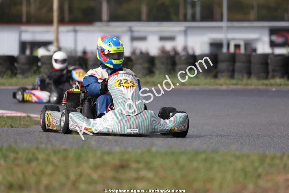 Erwann VINCHES — 04/10/2026 : 5ème manche du Trophée Ufolep Karting Nouvelle Aquitaine à Lescar (Photos Stéphane Agnus) 2026 — karting