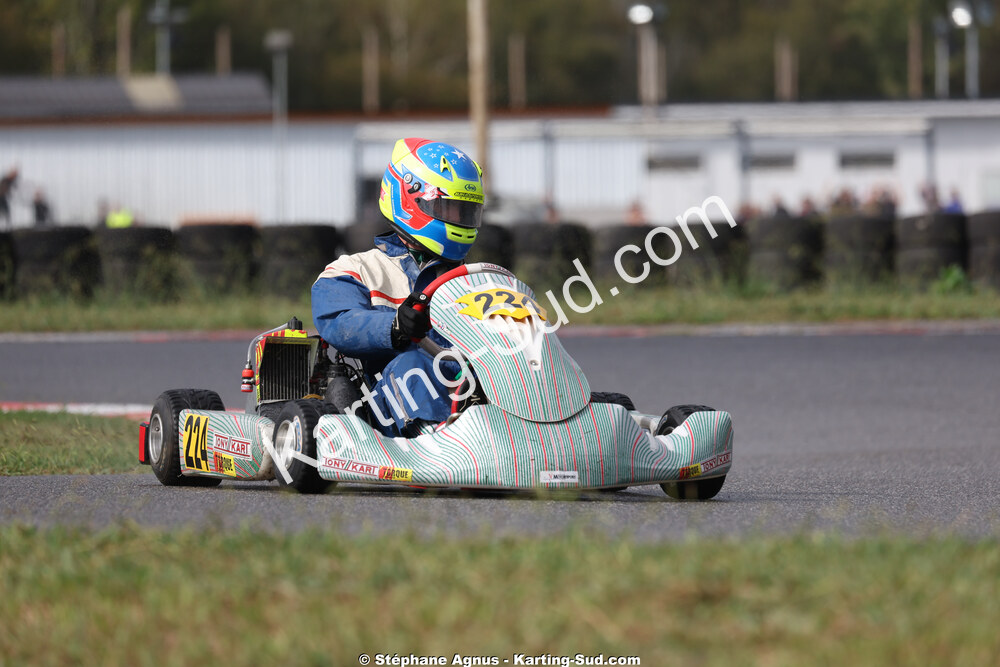 Erwann VINCHES — 04/10/2026 : 5ème manche du Trophée Ufolep Karting Nouvelle Aquitaine à Lescar (Photos Stéphane Agnus) 2026 — karting