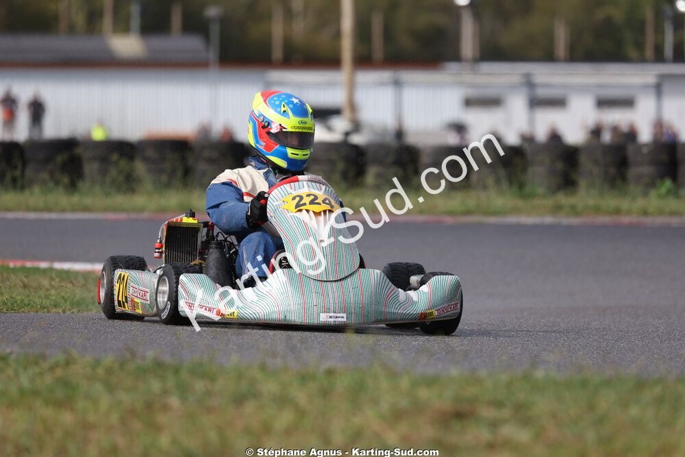 Erwann VINCHES — 04/10/2026 : 5ème manche du Trophée Ufolep Karting Nouvelle Aquitaine à Lescar (Photos Stéphane Agnus) 2026 — karting