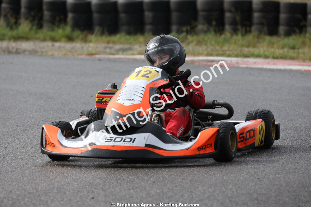 Timéo BRETAUD — 04/10/2026 : 5ème manche du Trophée Ufolep Karting Nouvelle Aquitaine à Lescar (Photos Stéphane Agnus) 2026 — karting
