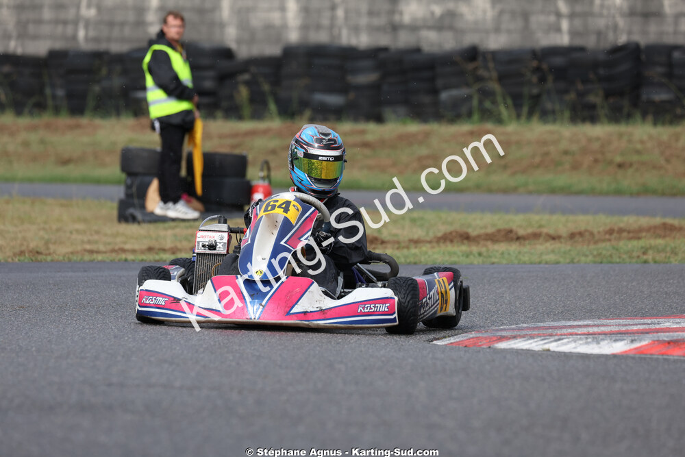 Louka BIDEGAIN — 04/10/2026 : 5ème manche du Trophée Ufolep Karting Nouvelle Aquitaine à Lescar (Photos Stéphane Agnus) 2026 — karting
