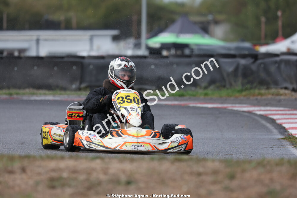Sylvain CHAUDORDY — 04/10/2026 : 5ème manche du Trophée Ufolep Karting Nouvelle Aquitaine à Lescar (Photos Stéphane Agnus) 2026 — karting