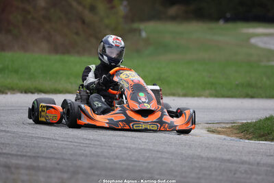 John HUGUET — 25/10/2026 : 3ème manche du Challenge Jean-Claude Sanchez à Aigues-Vives 2026 — karting