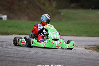 Micky FRAGALE — 25/10/2026 : 3ème manche du Challenge Jean-Claude Sanchez à Aigues-Vives 2026 — karting