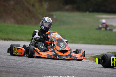 John HUGUET — 25/10/2026 : 3ème manche du Challenge Jean-Claude Sanchez à Aigues-Vives 2026 — karting