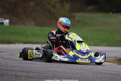 Samy GHARBI — 25/10/2026 : 3ème manche du Challenge Jean-Claude Sanchez à Aigues-Vives 2026 — karting