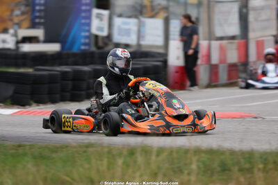 John HUGUET — 25/10/2026 : 3ème manche du Challenge Jean-Claude Sanchez à Aigues-Vives 2026 — karting